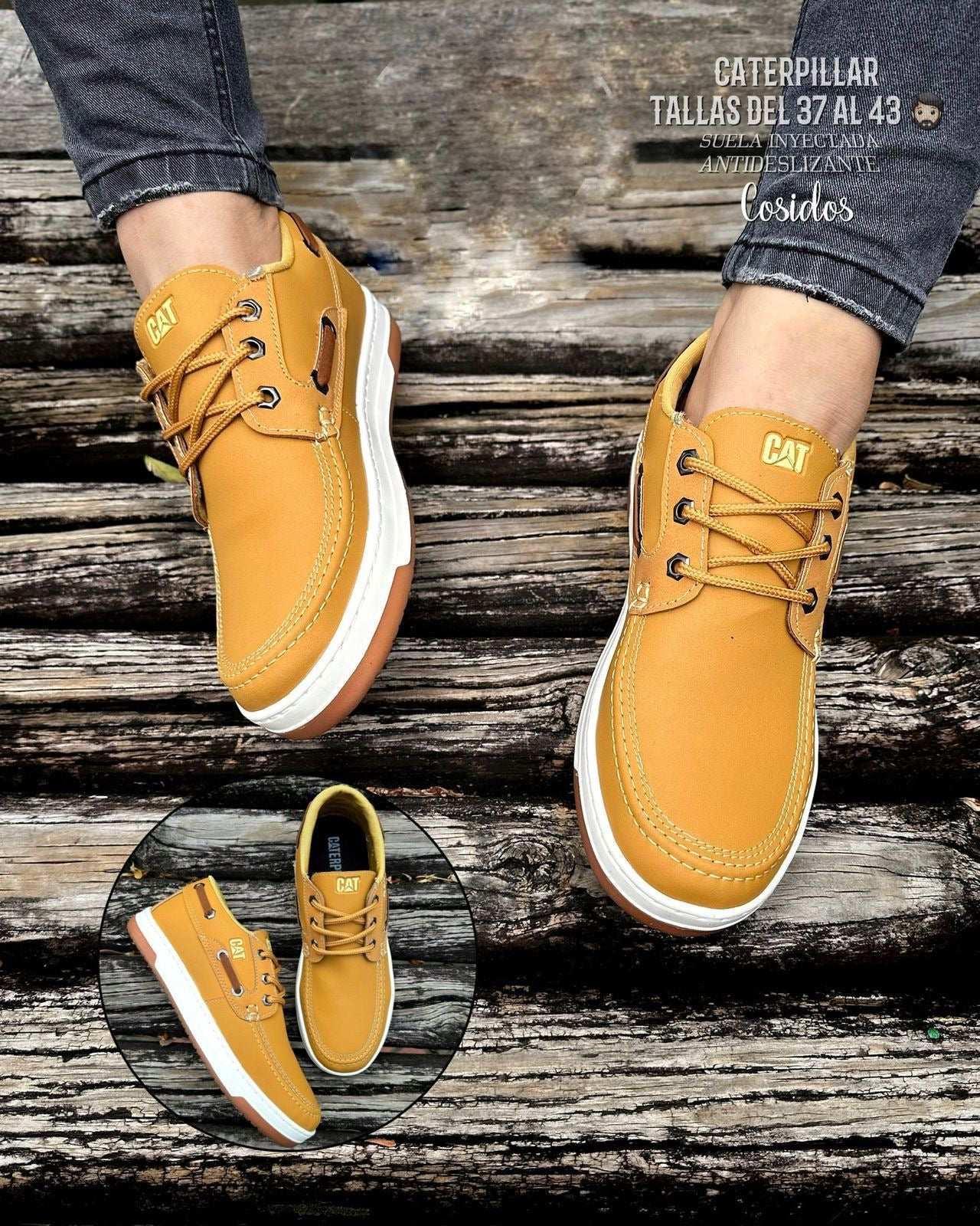 Calzado CAT Apache Caballero 👞 | Envío Gratis + Pago Contra Entrega - YopediFacil