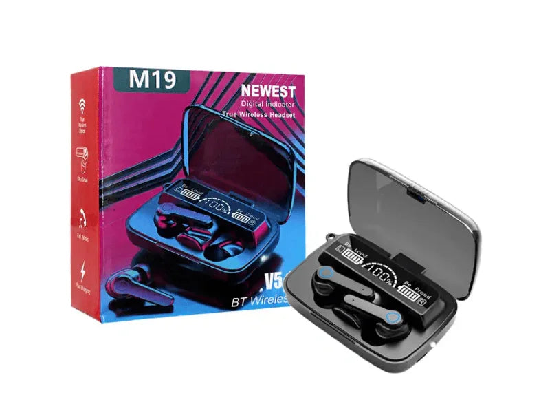 Audífonos Bluetooth M19 🎧 | Envío Gratis + Pago Contra Entrega - YopediFacil