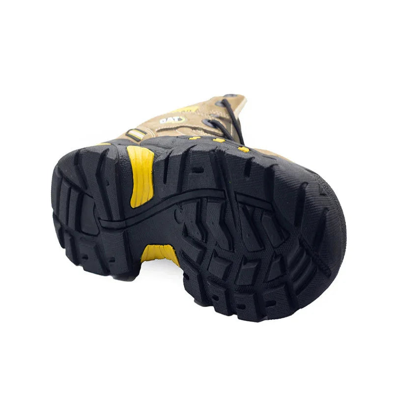 Bota Caterpillar 1355 Beige Con Puntera Seguridad | Envío Gratis - YopediFacil