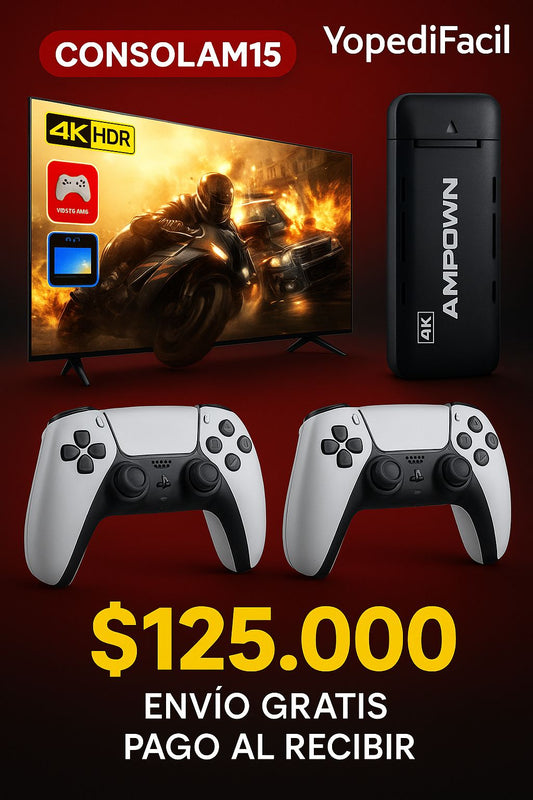 Consola Retro M15 10.000 Juegos | Envío Gratis + Pago Contra Entrega