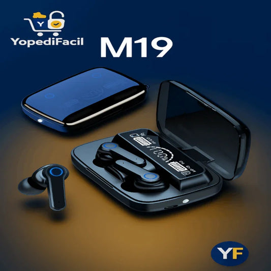 Audífonos Bluetooth M19 🎧 | Envío Gratis + Pago Contra Entrega - YopediFacil