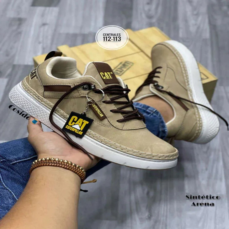 Zapato CAT Hombre Cosido 👟 | Envío Gratis + Pago Contra Entrega - YopediFacil
