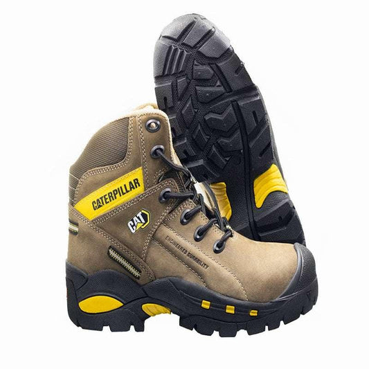 Bota Caterpillar 1355 Beige Con Puntera Seguridad | Envío Gratis - YopediFacil