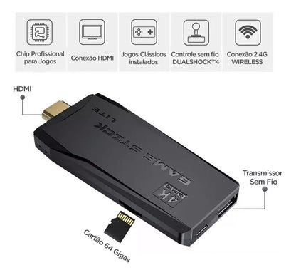 Consola Retro M8 HDMI Inalámbrica con 10.000 Juegos Clásicos | Diversión Familiar