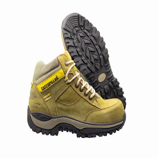 Bota Caterpillar 08 Ocre Con Puntera Seguridad | Envío Gratis - YopediFacil