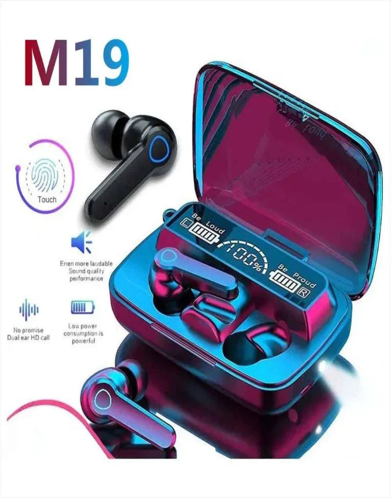 Audífonos Bluetooth M19 🎧 | Envío Gratis + Pago Contra Entrega - YopediFacil
