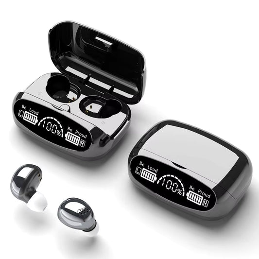 Audífonos Bluetooth M32 Compactos | Sonido Pro Inalámbrico con Estuche de Carga