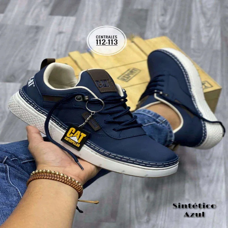 Zapato CAT Hombre Cosido 👟 | Envío Gratis + Pago Contra Entrega - YopediFacil