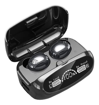 Audífonos Bluetooth M32 Compactos | Sonido Pro Inalámbrico con Estuche de Carga
