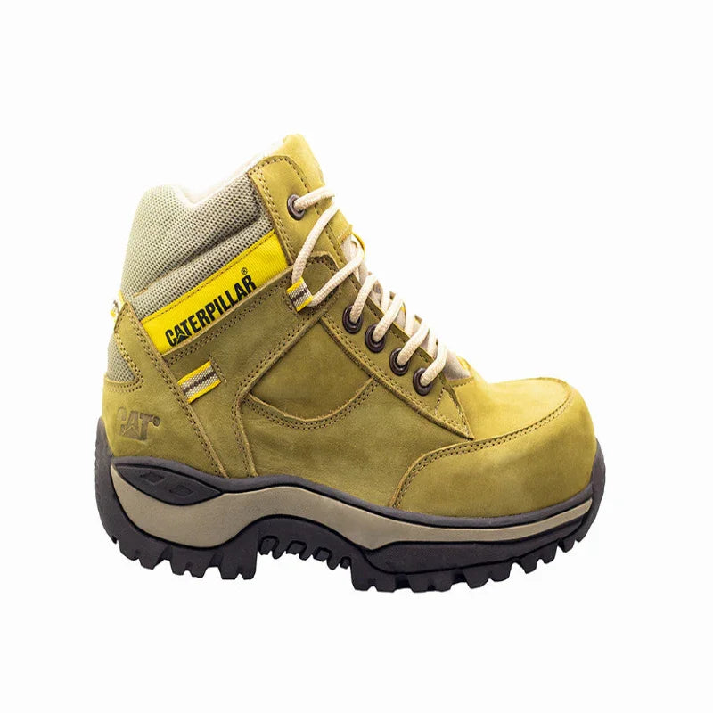 Bota Caterpillar 08 Ocre Con Puntera Seguridad | Envío Gratis - YopediFacil