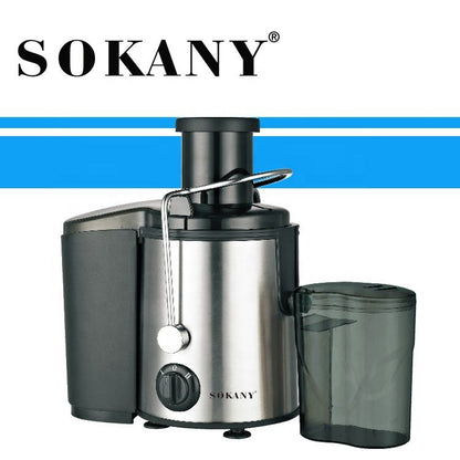 Extractor de Jugo Sokany 3 en 1 | Juguera, Licuadora y Molinillo Eléctrico 800W