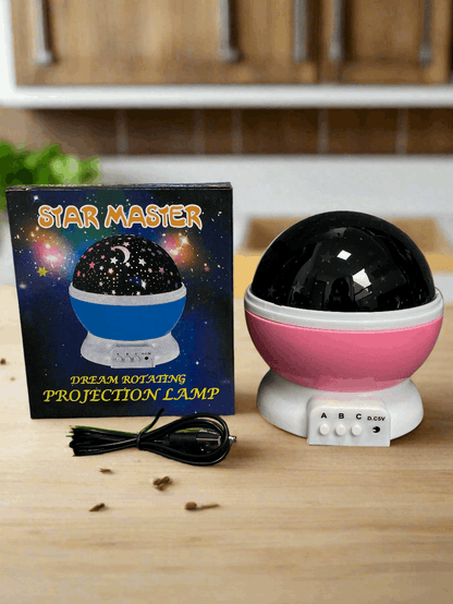 🌌 Lámpara Star Master Proyector Giratorio Cielo Estrellado con Música y Control Remoto – Pago al Recibir y Envío Gratis