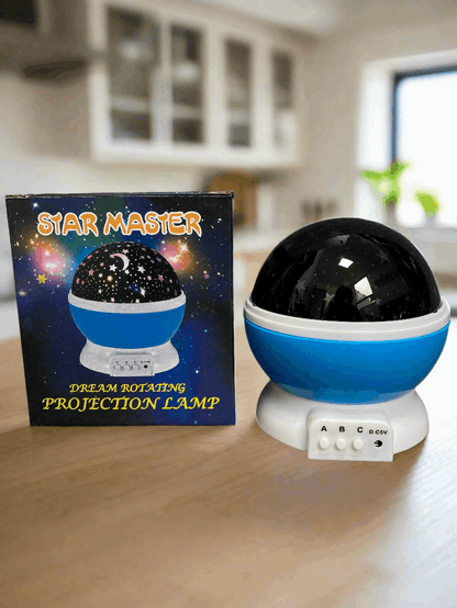 🌌 Lámpara Star Master Proyector Giratorio Cielo Estrellado con Música y Control Remoto – Pago al Recibir y Envío Gratis