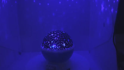 Lámpara Star Master Proyector Giratorio Cielo Estrellado con Música y Control Remoto – Pago al Recibir y Envío Gratis