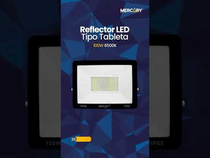 Reflector LED 100W Exteriores IP65 | Luz Blanca Potente 9000 Lúmenes