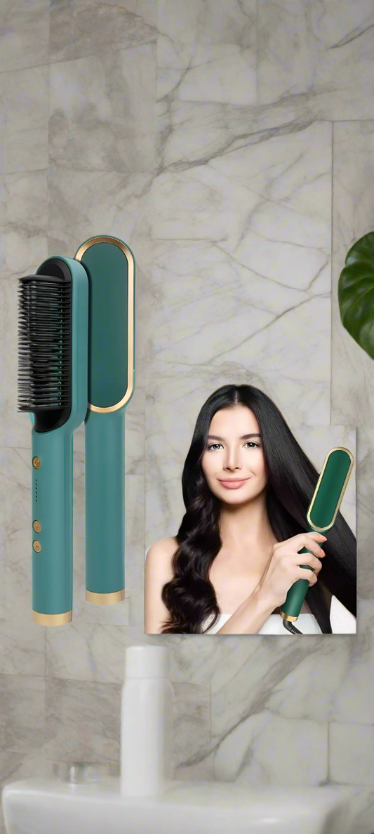 Cepillo Plancha Secador 2 en 1 Alisador