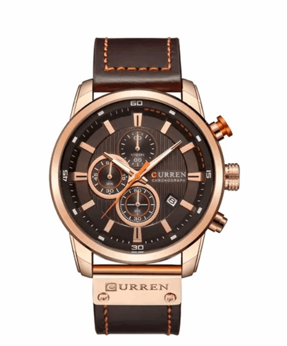 Reloj Curren 8291 Hombre Cronógrafo Original | Caja de Lujo + Resistente al Agua