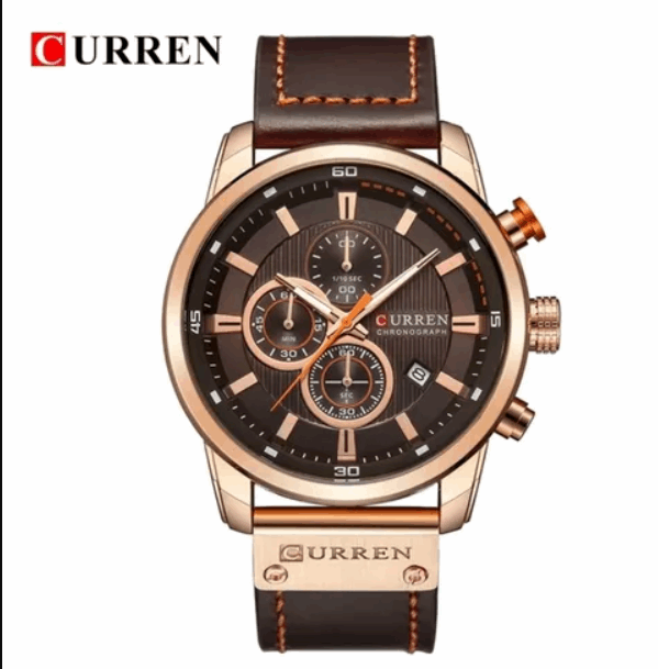 Reloj Curren 8291 Hombre Cronógrafo Original | Caja de Lujo + Resistente al Agua