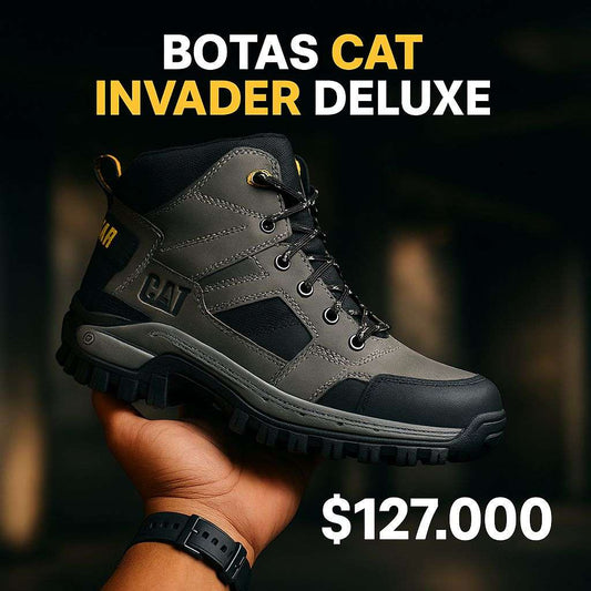 Bota CAT INVADER Deluxe | Envío Gratis + Pago Contra Entrega